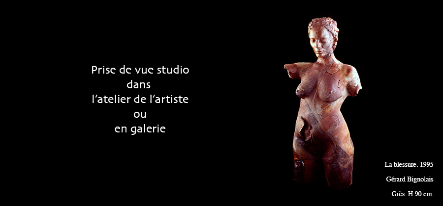 photographie d'objets d'arts plastique en déplacemenr dans l'atelier de l'artiste